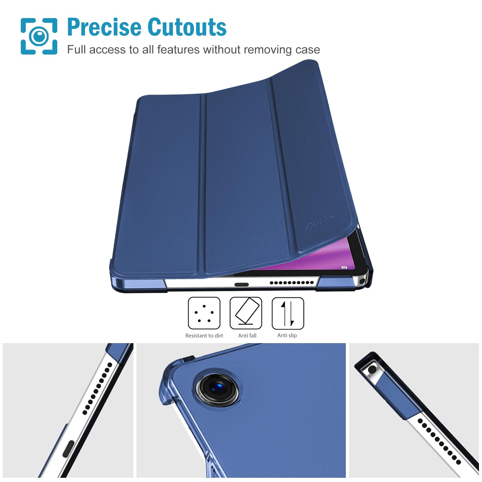 Lenovo Tab TB311FU + クリアケース Amazon.com: ProCase Case for Lenovo Tab 10.1 Inch 2025 TB311FU